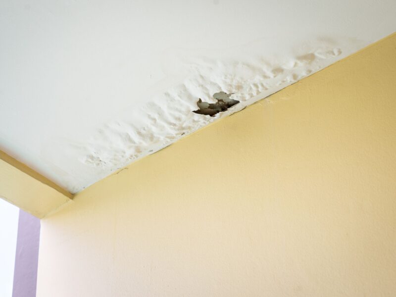 Water leak detection